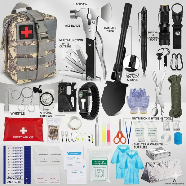 Multifunction Survival Shovel – Tactical Outdoor Tool for Camping, Emergency & Disaster Preparedness