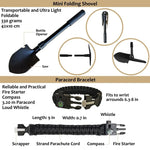 SOS Tactical Bug Out Bag – Outdoor Emergency First Aid & Survival Kit for Hiking, Camping & Travel