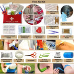 SOS Tactical Bug Out Bag – Outdoor Emergency First Aid & Survival Kit for Hiking, Camping & Travel